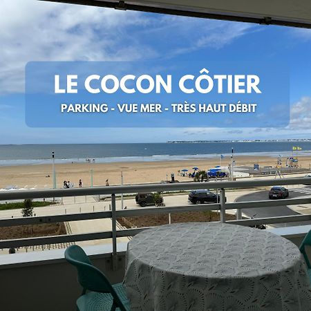 Cocon Cotier - Vue Sur Mer - Parking - Proche De La Thalasso - Terrasse Apartment Порнише Екстериор снимка