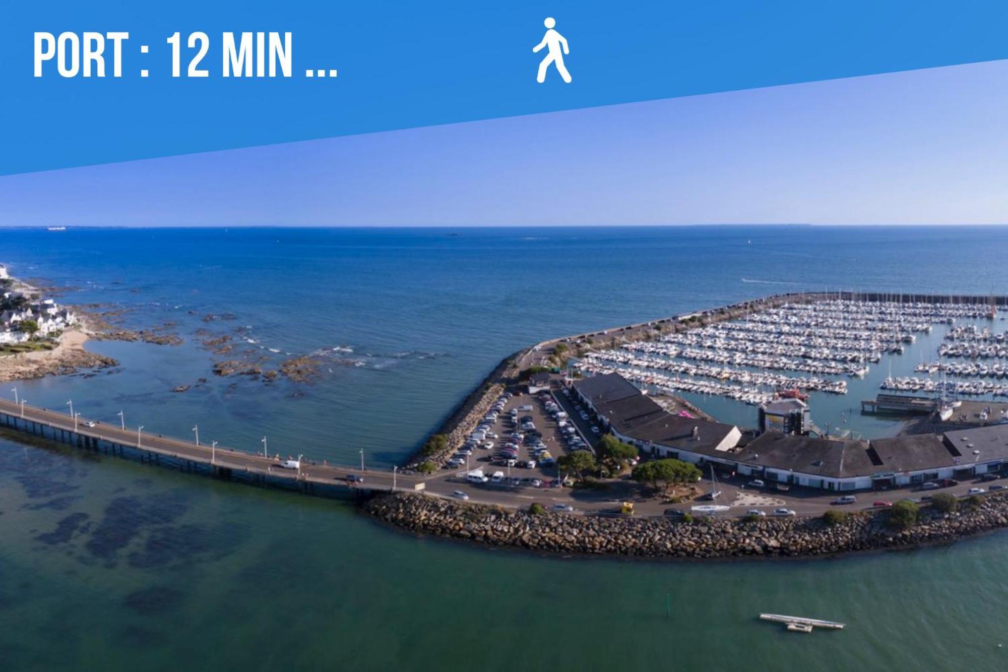 Cocon Cotier - Vue Sur Mer - Parking - Proche De La Thalasso - Terrasse Порнише Екстериор снимка